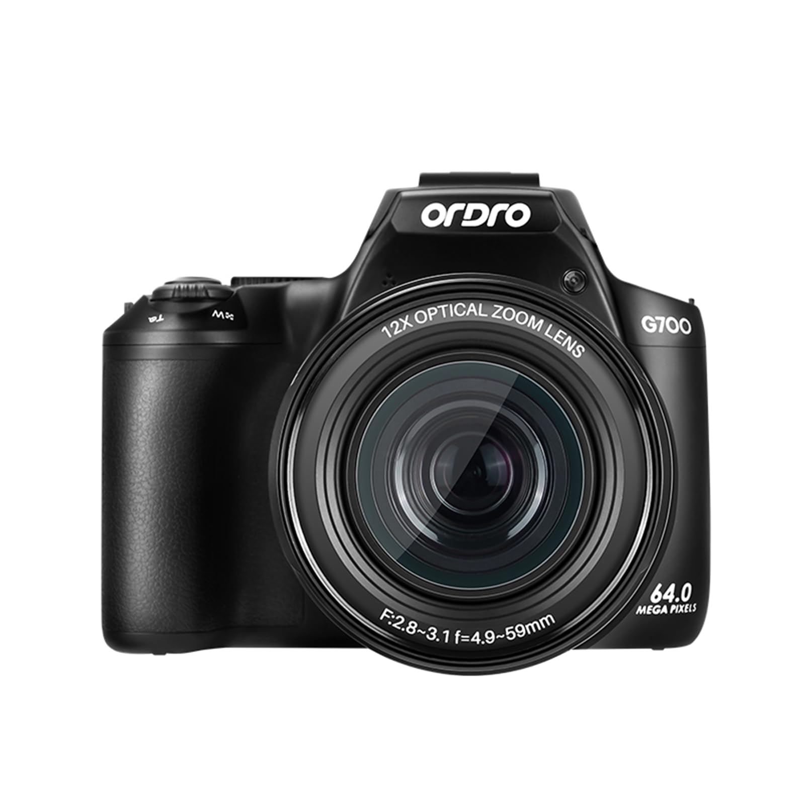 Amazon.com : Ordro G700 Digital Camera, 12X Optical Zoom | 4K